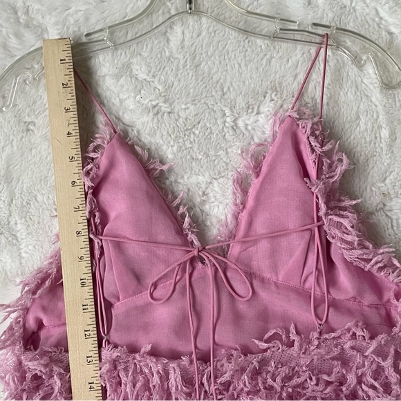 FOR LOVE and LEMONS Kamara Pink Mini Dress. - Picture 10 of 14